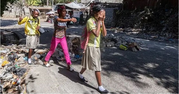 Niños en Haití 1