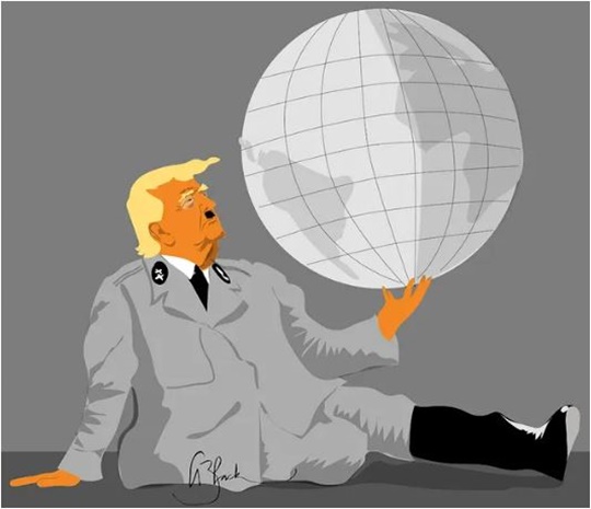 Una caricatura de Ana Black