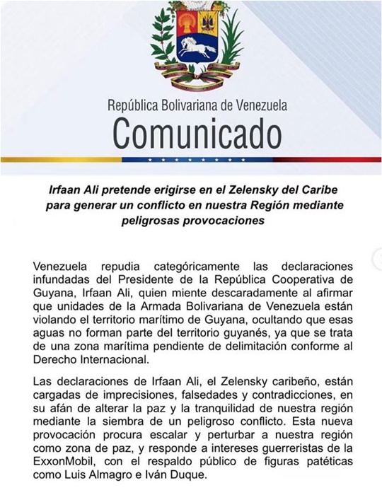 Comunicado Defensa 3 2025