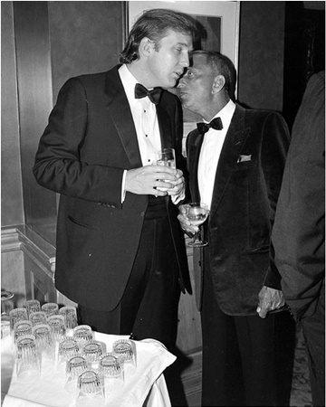Donald Trump y Roy Cohn
