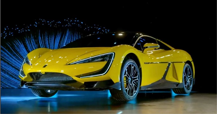 Un Yangwang U9 de la BYD