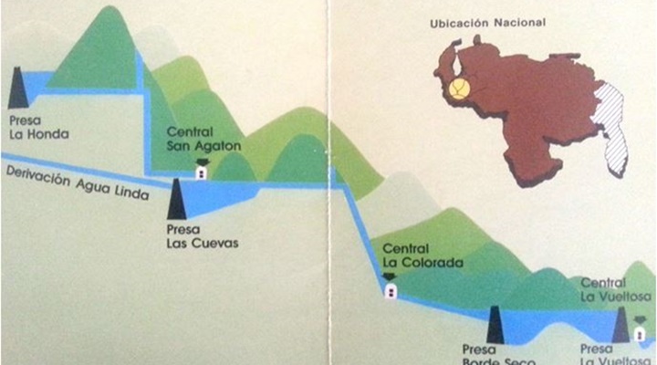 Uribante Caparo en Venezuela