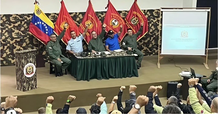 Militares venezolanos