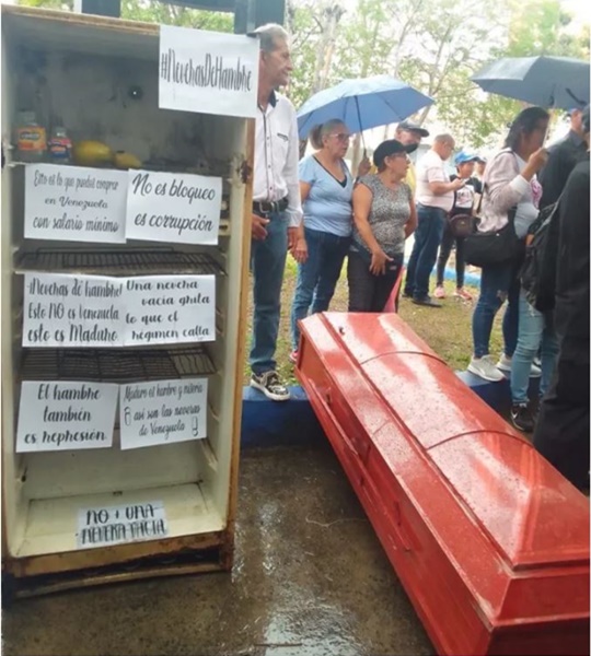 Nevera vacía Venezuela 1