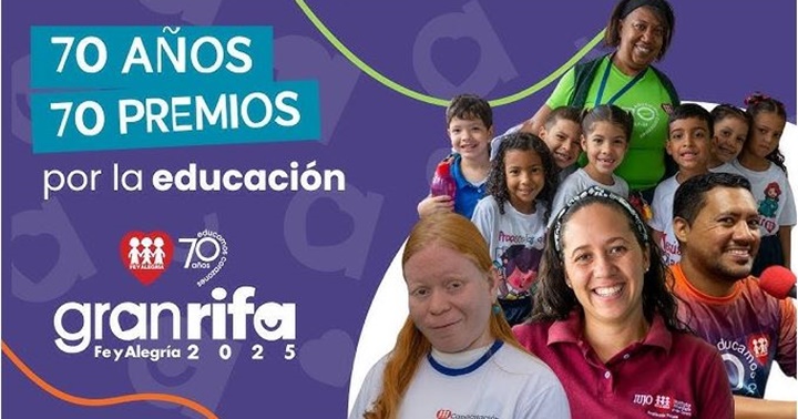 Rifa de Fe y Alegría 2025