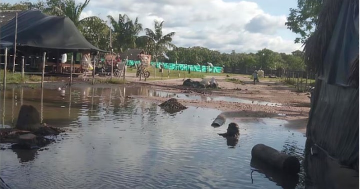 Comunidad de Cárida en el Amazonas