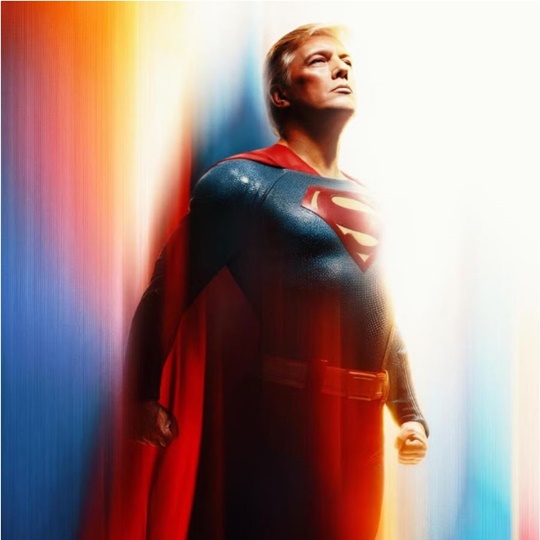 Donald Trump Superman