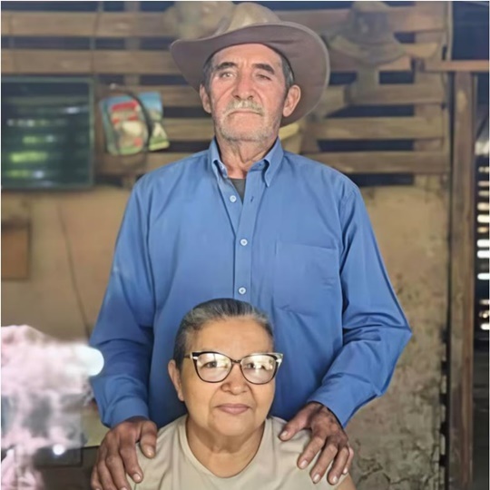 Miguel Olivo Piña y su esposa Romelia Garrido