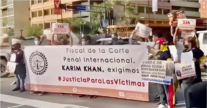 Familiares de víctimas venezolanas CPI