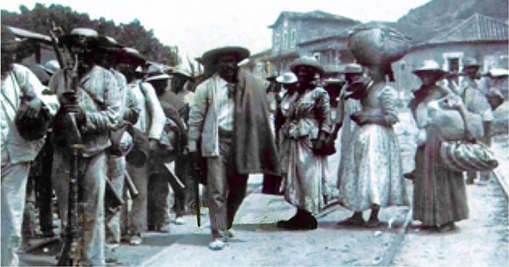 Lavanderas y soldados venezolanos 1892 1