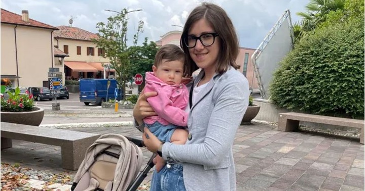 Valentina y su hija Diletta