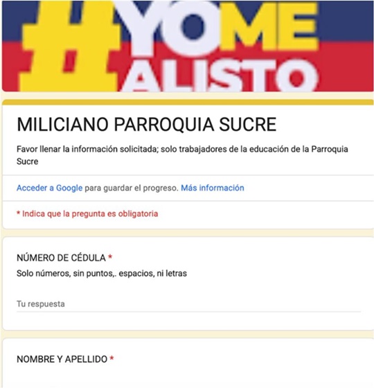 Alistamiento militar Venezuela 9 2025 2