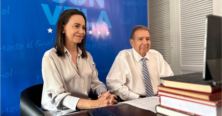 María Corina Machado y Edmundo González Urrutia