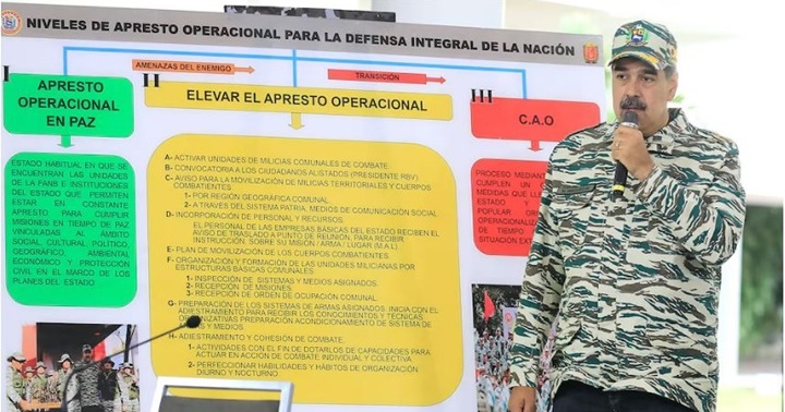 Nicolás Maduro militares 1
