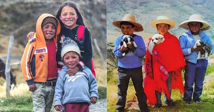 Niños de los páramos venezolanos