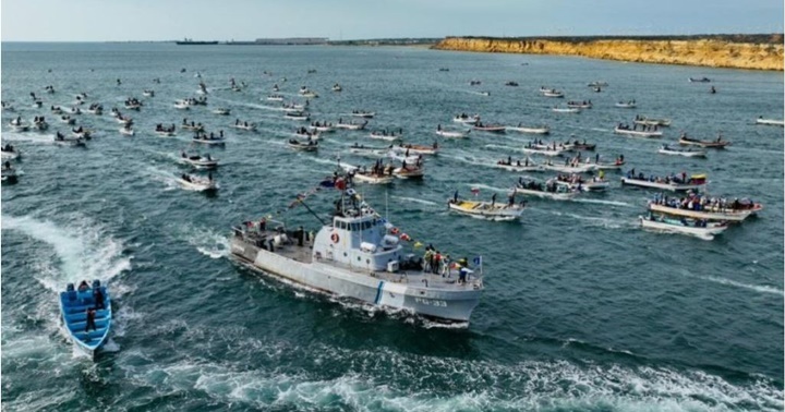 Pescadores venezolanos y militares 1