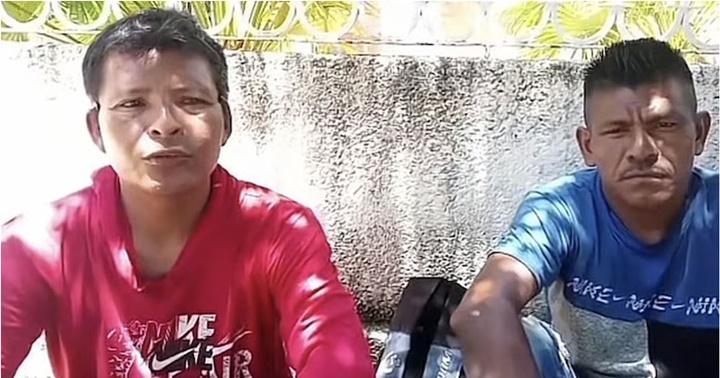 Hijos del cacique Sabino Romero