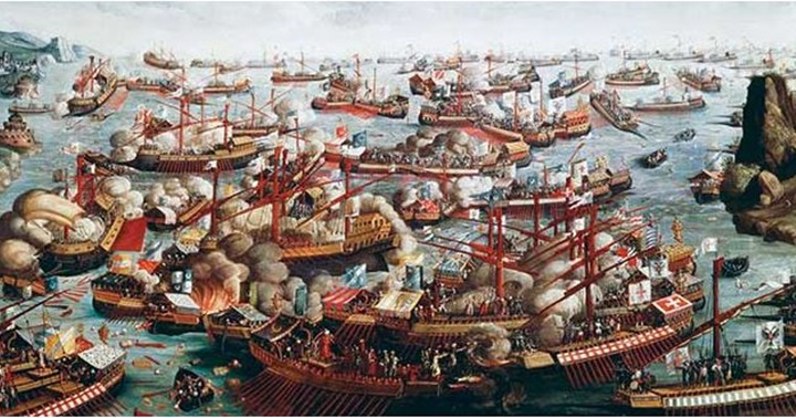 La batalla de Lepanto