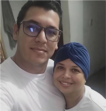 Diego Sierralta y Yenny Barrios