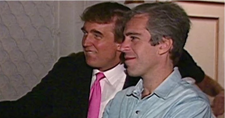 Jeffrey Epstein y Donald Trump