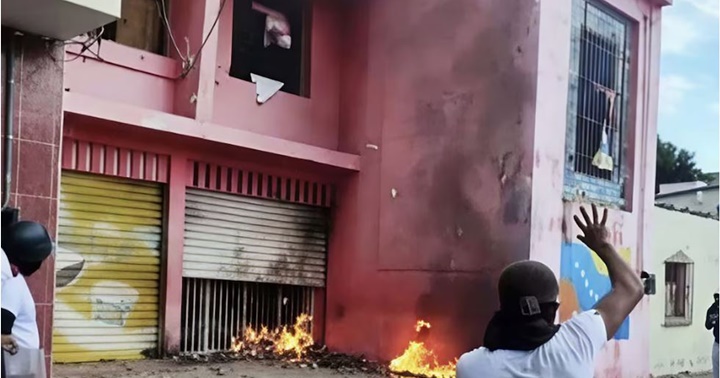 La casa del PSUV Carora 28J