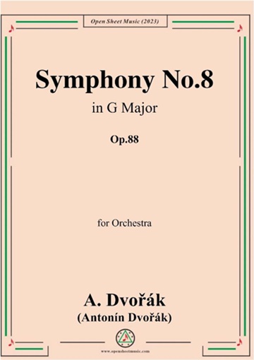 Sinfonía 8 de A. Dvorak