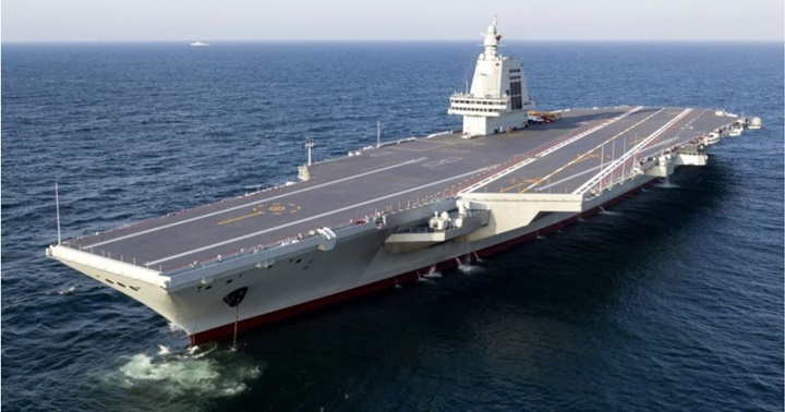 Fujian portaaviones de China 1