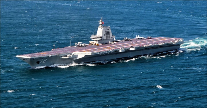 Fujian portaaviones de China 2