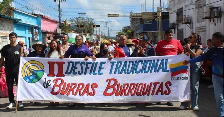 Las burriquitas en Tucupita 2