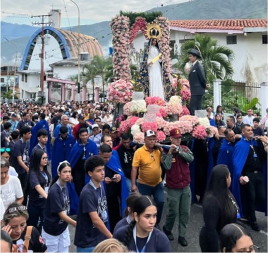 Virgen de La Paz Trujillo 24 1 2026