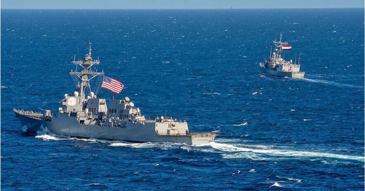 Fragata mar Caribe Estados Unidos