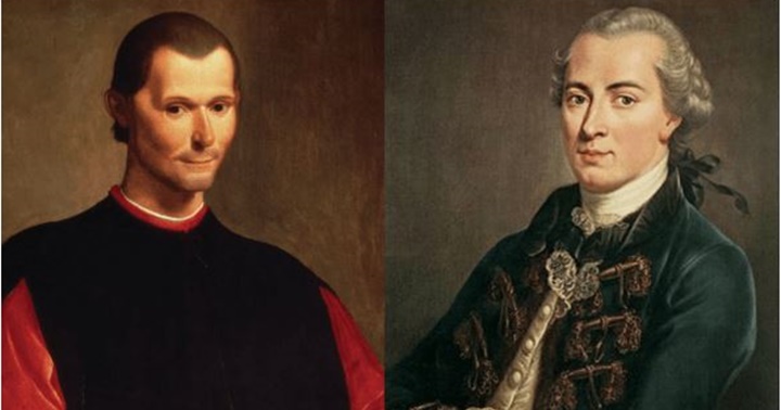 Maquiavelo y Kant