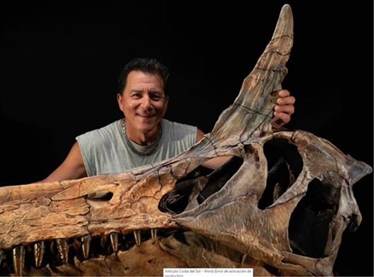 Paul Sereno dinosaurio en el Sáhara