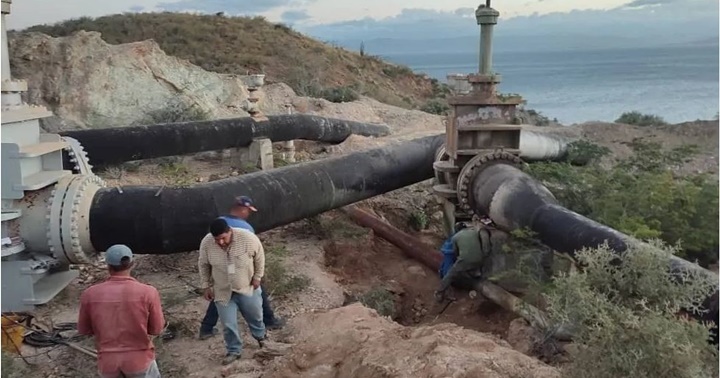 Tubería de agua del Turimiquire