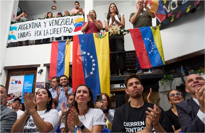 Venezolanos exilio