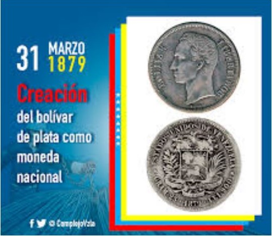 Bolívar venezolano 1879