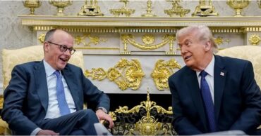 Friedrich Merz y Donald Trump