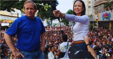 Juan Pablo Guanipa y María Corina Machado