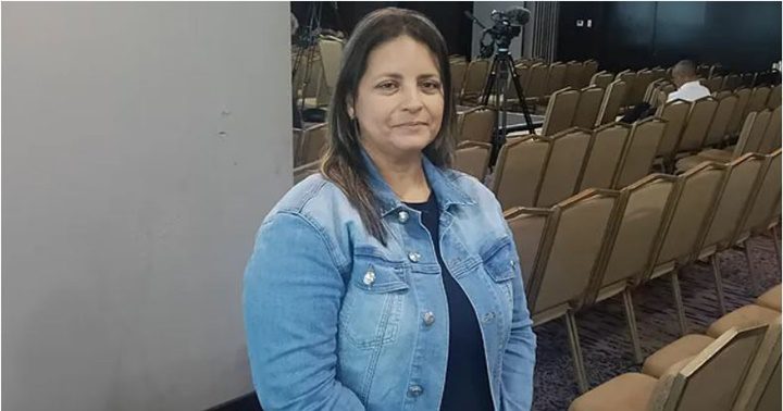 Ámbar Castillo, madre de Samantha y Aranza Ámbar Castillo, madre de Samantha y Aranza