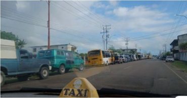 Autobuses Tucupita gasolina