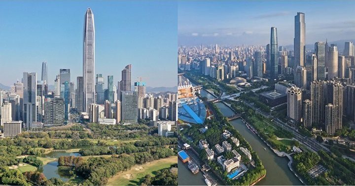 China Guangzhou y Shenzhen