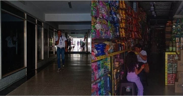 Comercios de Carúpano sin luz