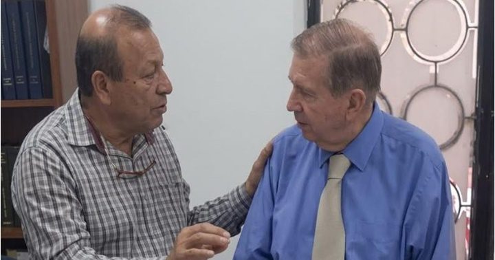 Edmundo González Urrutia y Leonardo Padilla