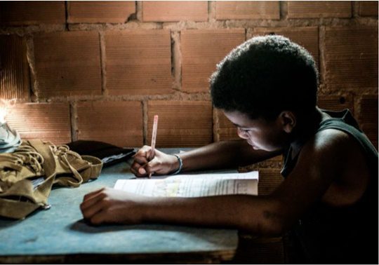 Estudia sin luz