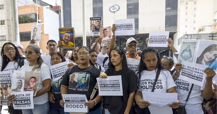 Familiares presos políticos Venezuela 28 5 2026