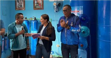 Jhoanna Carrillo planta de agua Sucre