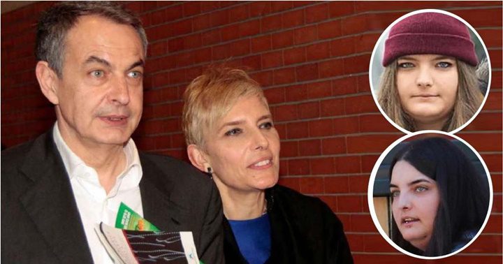 José Rodríguez Zapatero y familia