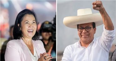 Keiko Fujimori y Roberto Sánchez
