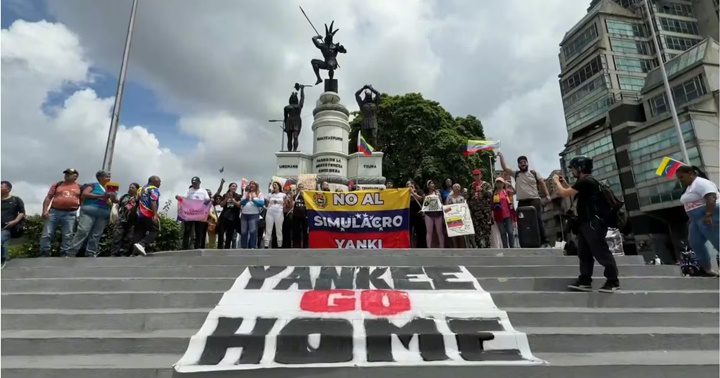 Protesta Caracas 23 5 2026