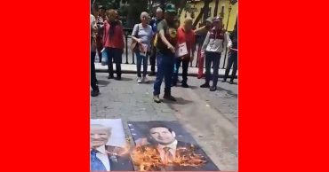 Protesta esquina calliente